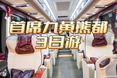 【15人小團】九寨溝、黃龍、大熊貓、都江堰+升級豪華用車3日游！成都出發(fā)！